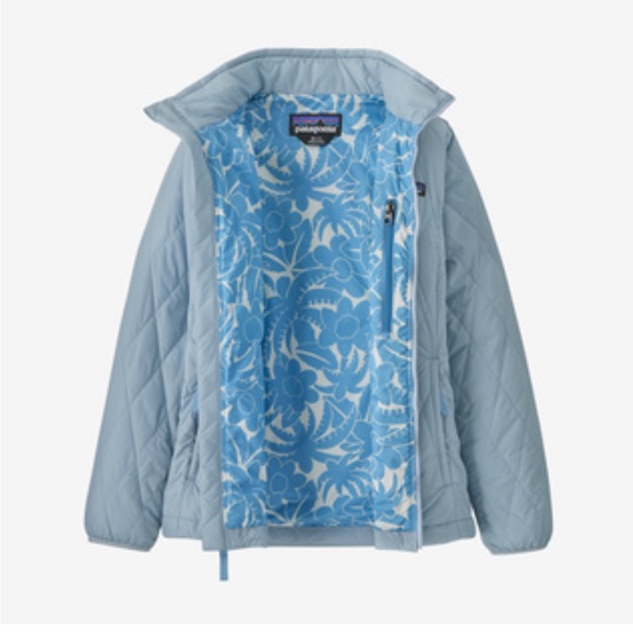 LIKE NEW RARE Patagonia kids nano puff diamond quilt jacket - Picture 2 of 7
